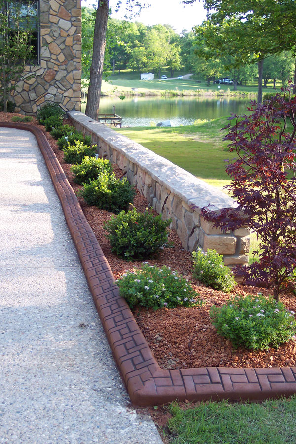 Concrete Edging Concrete Borders Lake Of The Ozarks